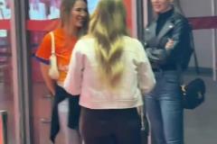 山東泰山隊(duì)太太團(tuán)，贏球也是很開(kāi)心呀