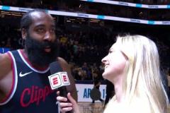 哈登：我們是一支優(yōu)秀的球隊，很高興向世界展示我們的能力！