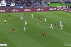 羅馬扳平比分！蘇萊不停球直接抽射世界波轟入死角！