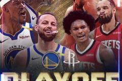 沒有杰倫-格林？NBC勇士官推發(fā)布與火箭大戰(zhàn)海報(bào)：申京、阿門、狄龍上榜