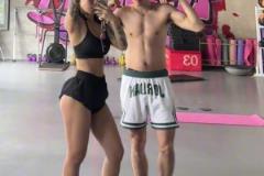 很快??！李添榮和女友已經(jīng)開始合練了