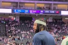 小鋼炮身材！近距離看米切爾熱身，1米85的身高，196斤的體重！