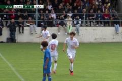 中國男足U16扳平比分！謝晉內(nèi)切低射破門得手！