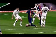 你的防守在他眼里都是慢動作！慢動作賞析梅西的過人！