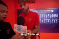 提莫賽后采訪，感言成都球迷是中國乃至亞洲最好的球迷！