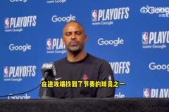 考慮讓賈巴里下一場進(jìn)首發(fā)？烏度卡：不會對一場比賽反應(yīng)過度