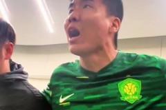 歡樂多，6-1大勝山東泰山后北京國安更衣室實(shí)拍