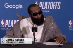 哈登賽后盛贊小卡：我感覺他一個球都投不丟！投籃簡直頂級水平！