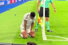 鐵人也支撐不住了！貝林厄姆跪地上久久不起