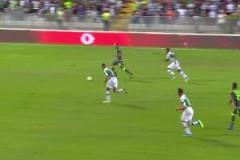 手術(shù)刀！B費(fèi)葡體時期精準(zhǔn)直塞，多斯特輕巧挑射破門