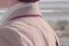 太美！曾給梅西頒獎(jiǎng)！這是阿拉伯地區(qū)最美女空姐啊啊啊啊啊