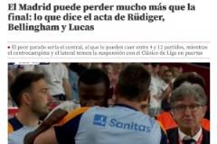 西媒：呂迪格因?qū)Σ门惺┍┛置媾R4-12場(chǎng)禁賽