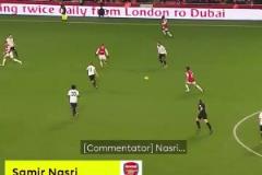 過(guò)個(gè)干凈！阿森納時(shí)期納斯里戲耍對(duì)手整條防線