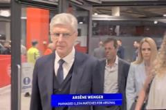 傳奇壓陣！溫格來(lái)到酋長(zhǎng)球場(chǎng)現(xiàn)場(chǎng)看球