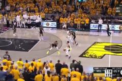 40秒落后7分逆轉(zhuǎn)！哈利伯頓1v1字母哥拉桿絕殺淘汰雄鹿