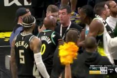 罕見！賽后擁抱致意時(shí)爭(zhēng)執(zhí)沖突！詹姆斯約翰遜出面拉架才和解