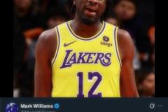 有你在可能就贏了？湖人被淘汰后，馬威第一時間發(fā)推，給出一個意味深長的表情