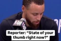 庫(kù)里：我的嘴和關(guān)鍵三分一樣硬！