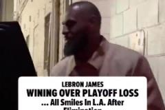 生活歸生活！湖人系列賽結(jié)束后，詹姆斯與朋友共度了一個紅酒晚會