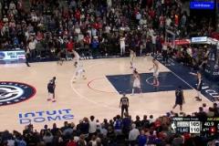 全場最關(guān)鍵一防！哈登關(guān)鍵時刻失誤，但祖巴茨防住了約基奇的上籃