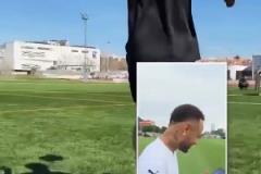 So Easy！內馬爾接受安東尼的花式停球挑戰(zhàn)