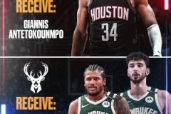 感覺有點(diǎn)虧啊！美媒交易模擬：火箭可用杰倫-格林+申京+三首輪去換字母哥