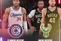 這也太炸裂了！美媒交易方案：快船出祖巴茨+鮑威爾+博格丹換來字母哥！