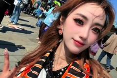 頂級(jí)美顏！國(guó)內(nèi)女球迷的美顏真離譜，都要變成小精靈了