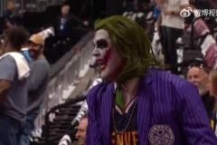 球迷都這么有激情掘金球迷cos小丑激情助威主隊(duì)！