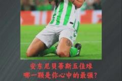 去年他的五佳球還是同一個今年安東尼貝蒂斯五佳球各個精彩！