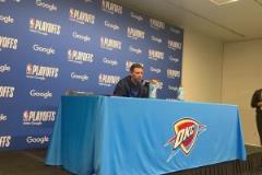 雷霆賽后主帥：我認(rèn)為我們犯規(guī)執(zhí)行的很好，這不是我們輸球的原因