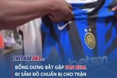 好安達，當皇馬球迷被拍到挑選國米球衣時的反應