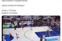 美國著名醫(yī)學(xué)專家埃文杰弗里森解讀庫里傷情：或?qū)⑷毕?-6周