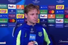 德容賽后一臉無奈：現(xiàn)在感覺有點空虛……