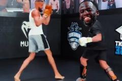 網(wǎng)友惡搞戈貝爾休賽期苦練拳擊：準備找追夢報仇？