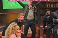 貝克漢姆與一眾球星激情觀戰(zhàn)歐冠半決賽！他們你都認識嗎？