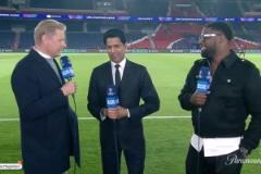 一名國(guó)際米蘭球迷和他的五名巴薩球迷朋友一起觀看比賽