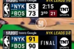 20分算個屁??！尼克斯今日再次20分逆轉(zhuǎn)凱爾特人！