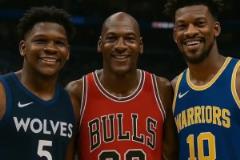 仔細(xì)一看巴特勒和愛(ài)德華茲真的很像喬丹啊，越看越像