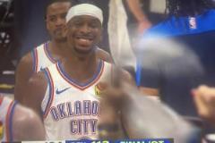 SGA賽后笑了，這是太自信還是太無奈？