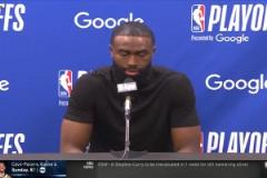 杰倫布朗：不是1場(chǎng)，2場(chǎng)，3場(chǎng)，想擊敗我們，你得贏我們4場(chǎng)！