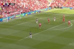 阿諾德站原地目送！厄德高遠射被撲出，梅里諾跟進頭球補射破門！