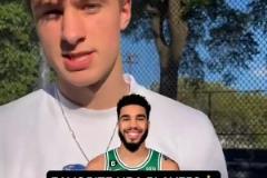 眾星捧月！弗拉格快問快答：最喜歡塔圖姆，SGA和KD都聯(lián)系過我！