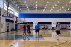 秘密武器？哈騰此前隊(duì)內(nèi)訓(xùn)練中秀后撤步三分！