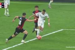 真的太強(qiáng)了！姆巴佩禁區(qū)無人能擋低射破門！皇馬1-1扳平馬洛卡！