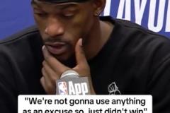 傷病影響發(fā)揮？巴特勒：我沒事，輸了就輸了，沒有任何借口