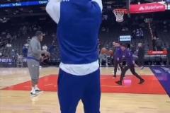 總決賽有可能回明尼蘇達！近距離欣賞唐斯的投籃訓練！