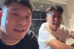 網(wǎng)紅韓景楓&八戒昨晚看CBA總決賽遭噴：真的不理解，看個(gè)球至于嘛