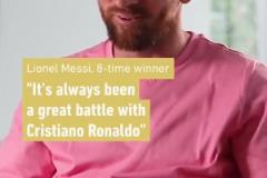梅西談與C羅的金球競爭：我們都是偉大的競爭者，我們相互促進(jìn)