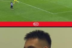 如果他在場上，實(shí)拍：比塞克破門瞬間看臺(tái)上勞塔羅振臂怒吼